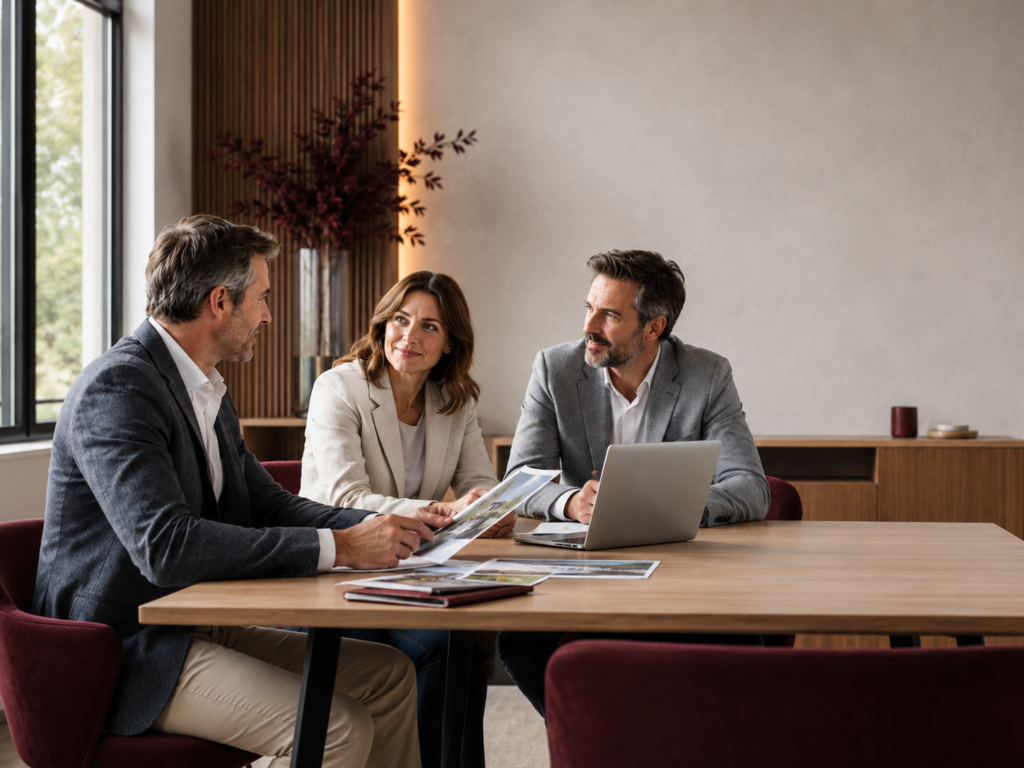 Réunion de dirigeants d’agences immobilières indépendantes du réseau Property Partners